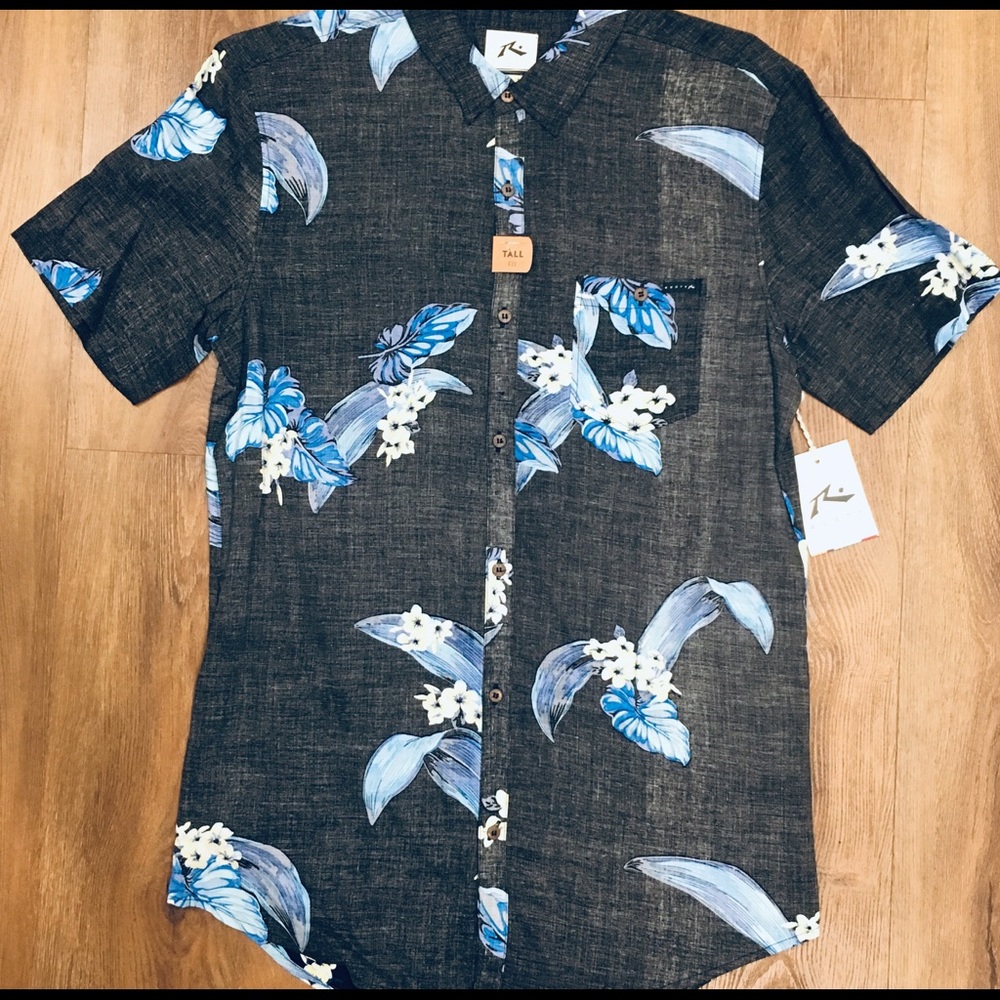 Rusty Rayon Hawaiian shirt NWT